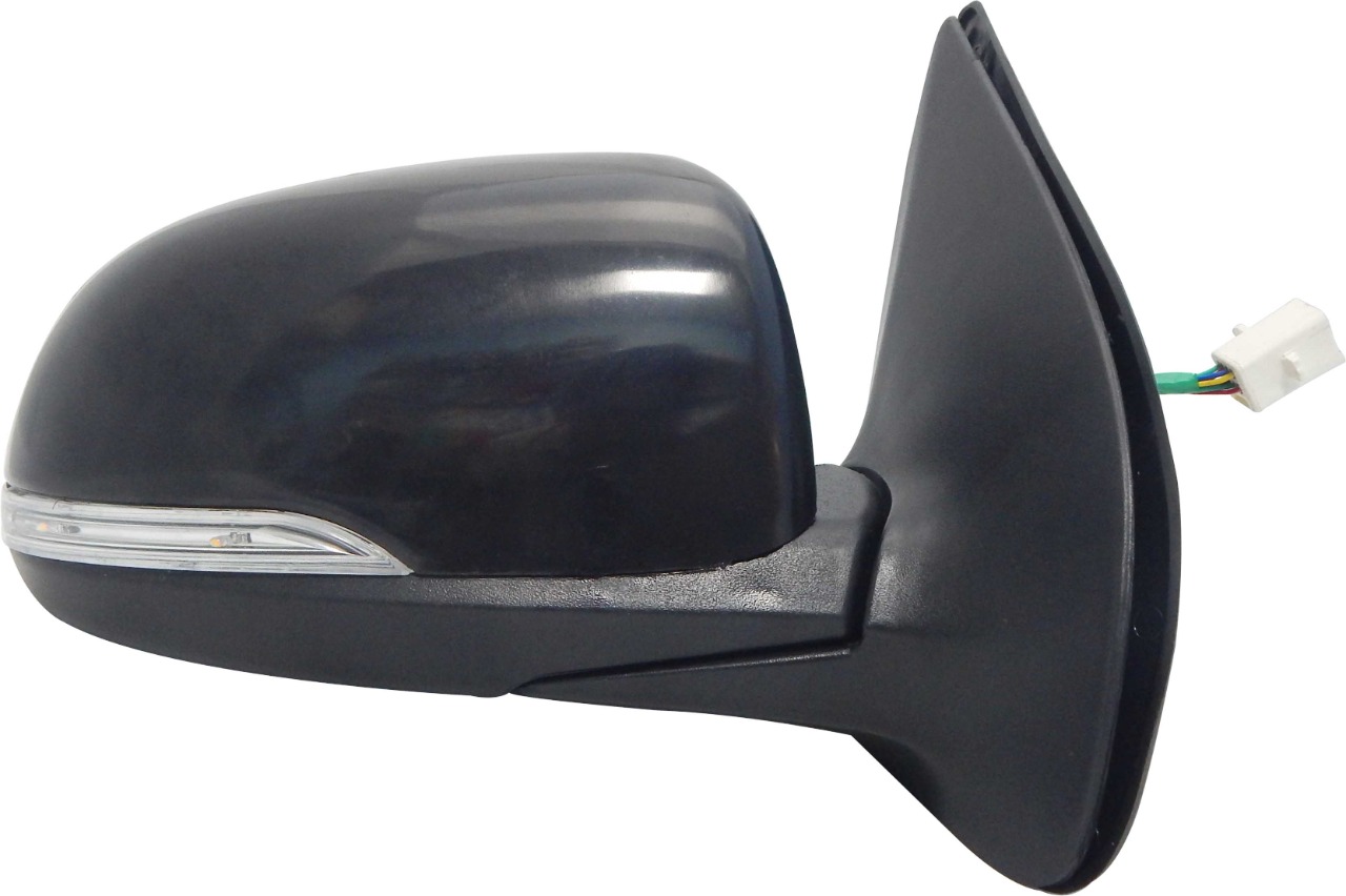 ORVM I-20 MOTRZED W/BLINKER W/CONNECTOR&AUTO LH