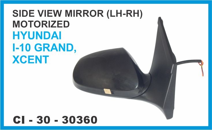 SIDE VIEW MIRROR XCENT,I-10 GRAND MOTORISED LH