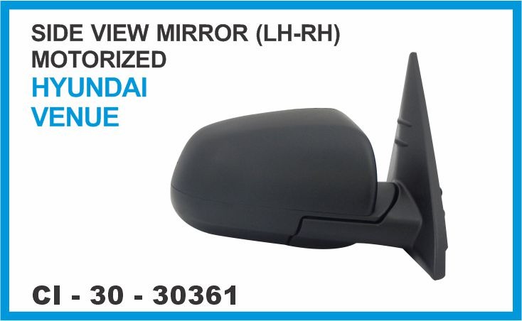 SIDE VIEW MIRROR VENUE MOTORISED LH