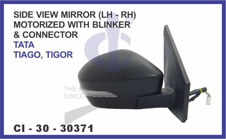 SIDE VIEW MIRROR TATA ZEST MOTORIZED WITH BLINKERLH