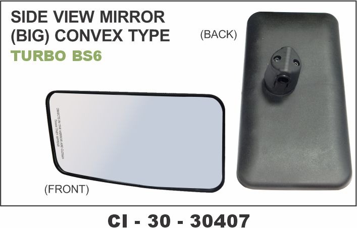 SIDE VIEW MIRROR (BIG) CONVEX TYP TURBO BS6 TATA SIDE VIEW MIRROR (BIG) CONVEX TYP TURBO BS6 TATA      TA PRIMA