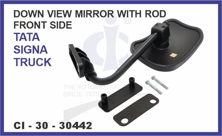 DOWN VIEW MIRROR WITH ROD FRONT SIDE TATA SIGNA TRUCK