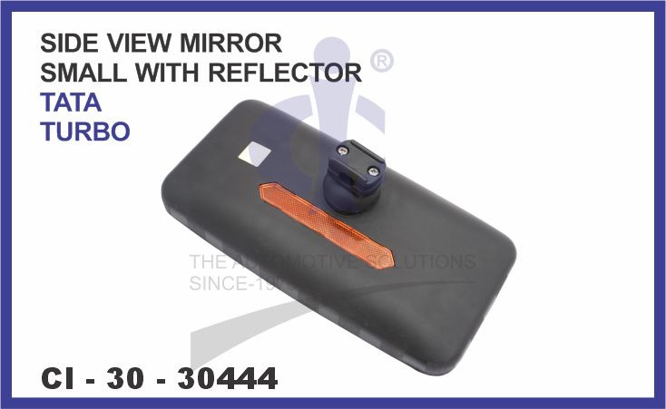 SIDE VIEW MIRROR SMALL WITH REFLECTOR TATA TURB