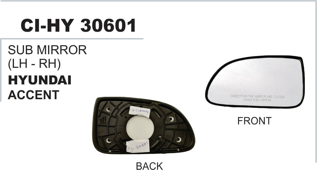SUB MIRROR ACCENT LH