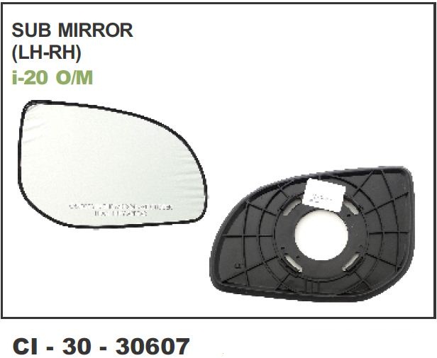 SUB MIRROR HYUNDAI I-20 O/M LH