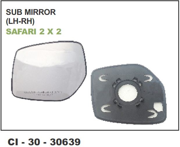 SUB MIRROR SAFARI 2X2 LH