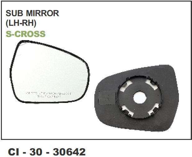 SUB MIRROR S.CROSS LH