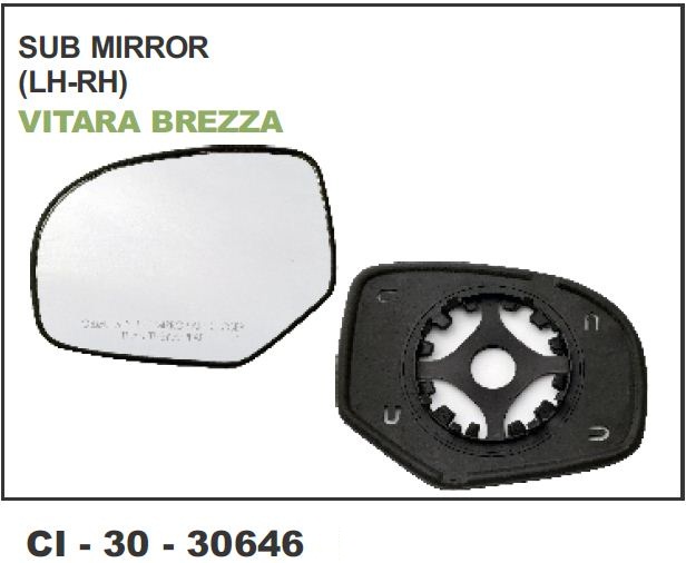 SUB MIRROR BREZZA LH
