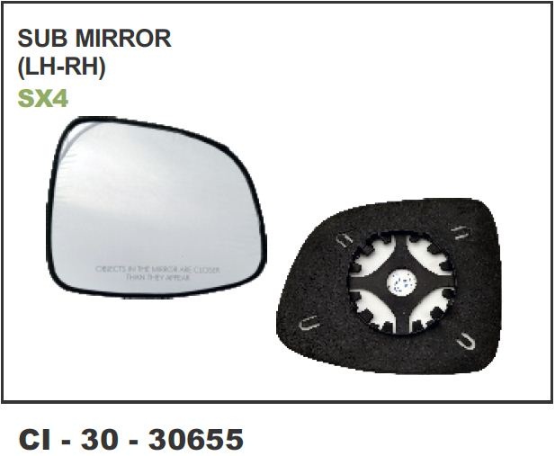 SUB MIRROR SX4 LH