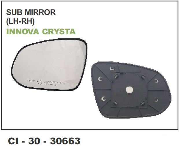 SUB MIRROR CRYSTA LH