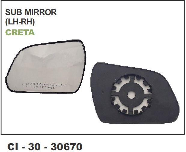 SUB MIRROR CRETA LH