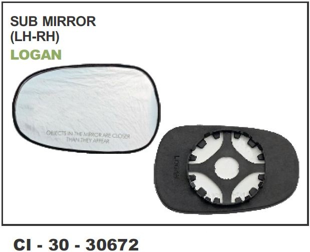 SUB MIRROR LOGAN RH
