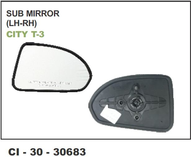 SUB MIRROR CITY T-3 LH