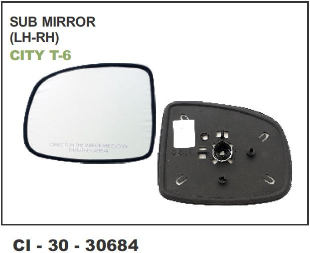 SUB MIRROR CITY T-6 LH