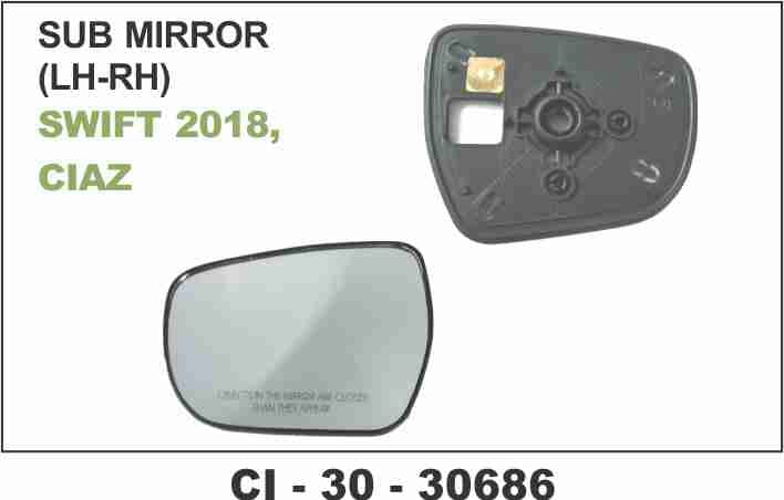 SUB MIRROR SWIFT 2018, CIAZ LH