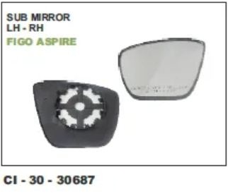 SUB MIRROR FIGO ASPHIRE LH