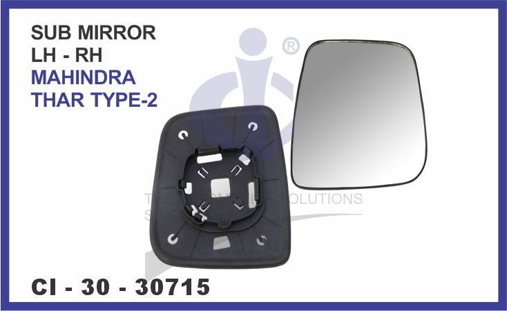 SUB MIRROR MAHINDRA THAR T-2 LH