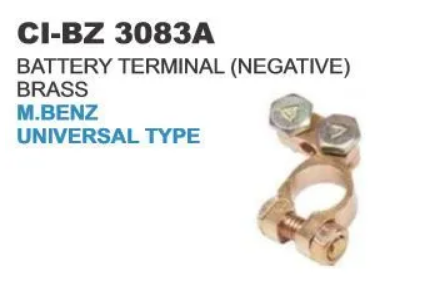 BATTERY TERMINAL (POSITIVE) BRASS UNIVERSAL TYPE
