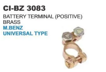 BATTERY TERMINAL (BRASS)POSITIVE UNIVERSAL TYPE