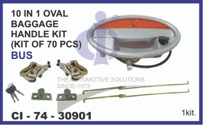 10 IN 1 OVAL HANDLE LOCK KIT BUS