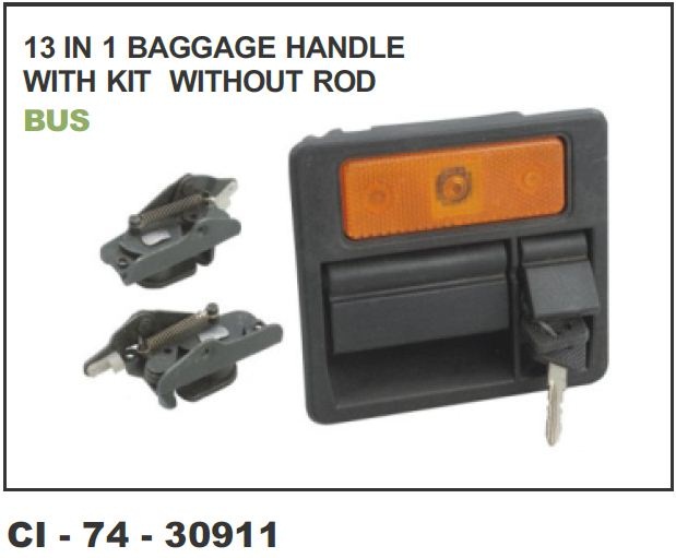 13 IN 1 BAGGAGE BOX HANDLE W/KIT W/ROD BUS