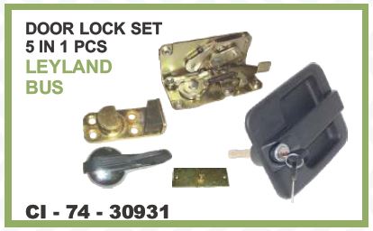 5 IN 1 DRIVER DOOR LOCK SET LEYLAND BUS