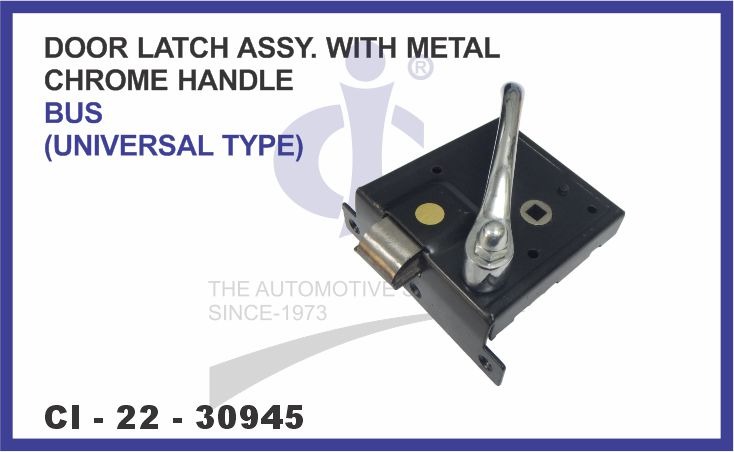 DOOR LOCK ASSY BUS W/METAL CP HANDLE LH