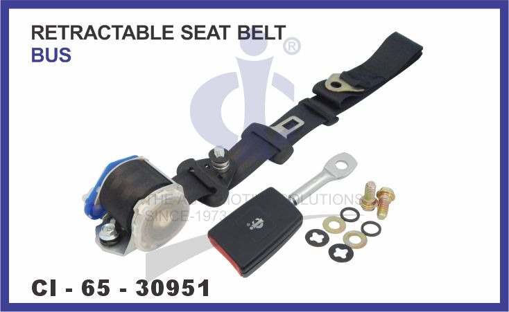 RETRACTABLE SEAT BELT BUS UNIVERSAL