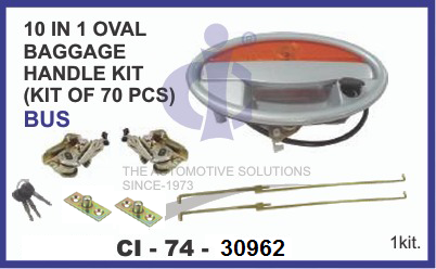 10 IN 1OVAL BAGGAGE HANDEL KIT (KIT OF 70PCS) BUS