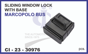 SLIDING WINDOW LOCK WITH BASE MARCOPOLO BUS