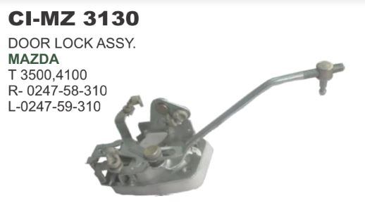 DOOR LOCK ASSY. MAZDA T 3500,4100 LH