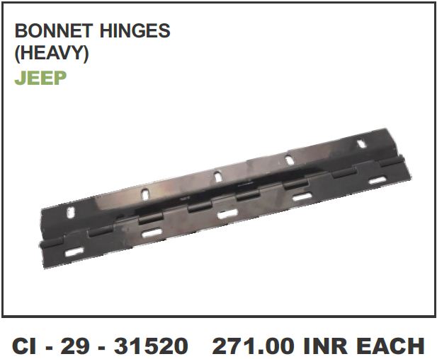 BONNET HINGES MAJOR