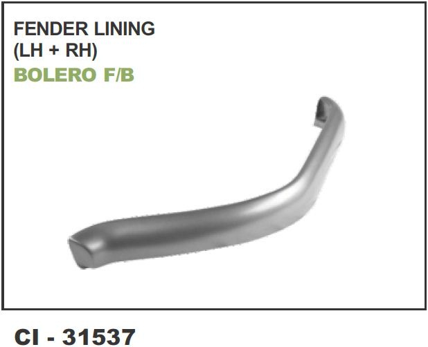 FENDER LINING BOLERO FB