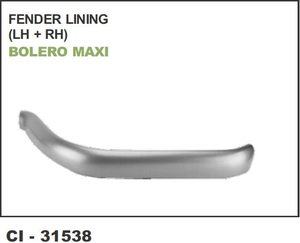 FENDER LINING BOLERO MAXI