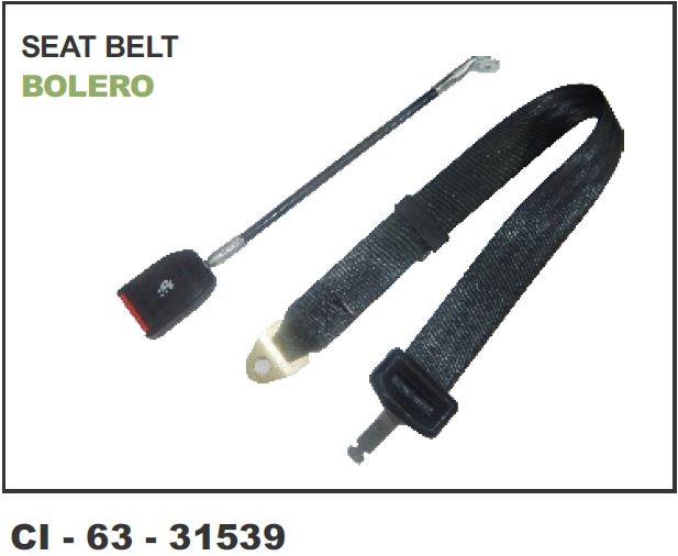 SEAT BELT BOLERO TYPE LH