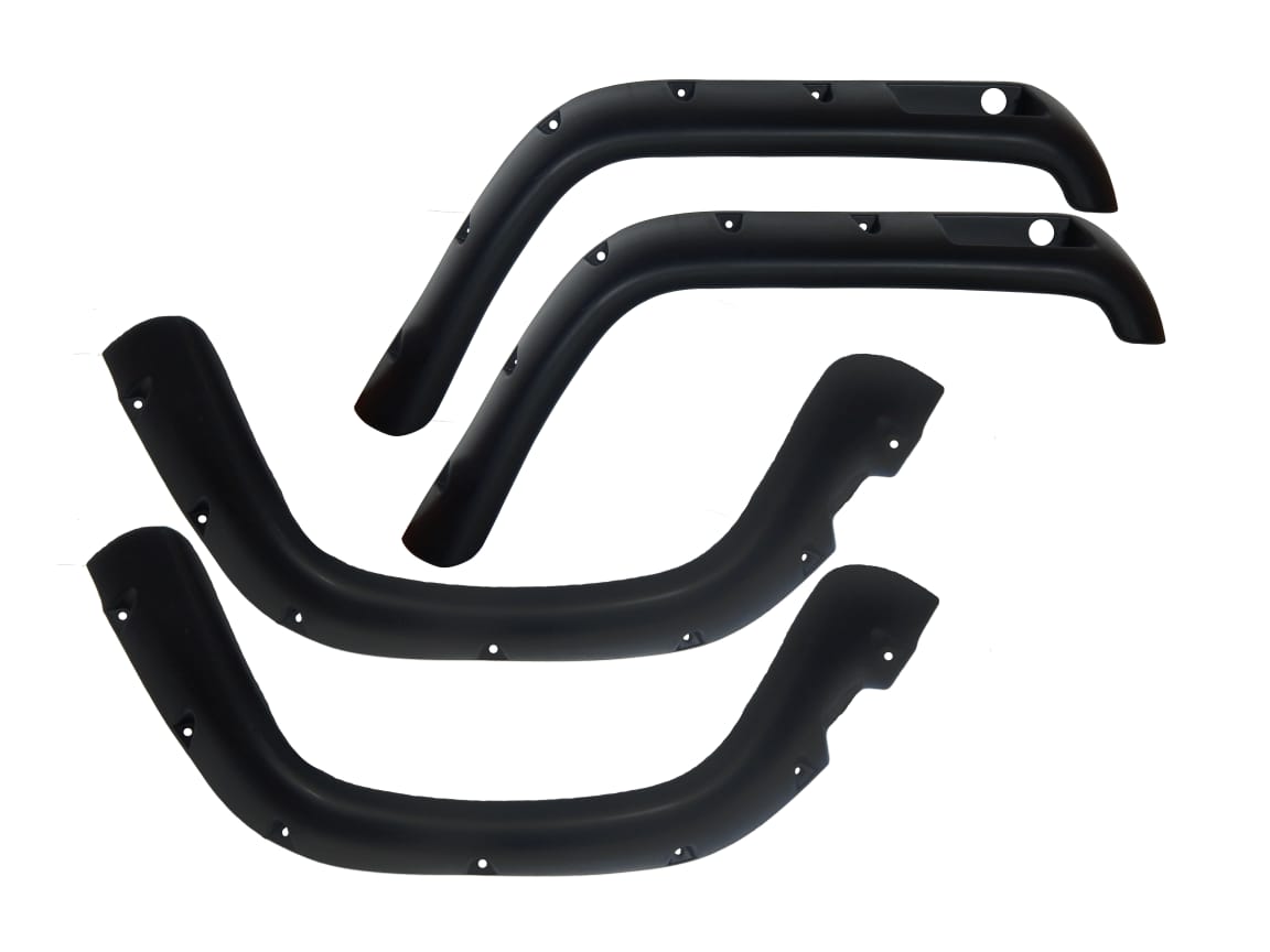 FENDER LINING THAR BLACK (SET OF 4) FRONT + REAR