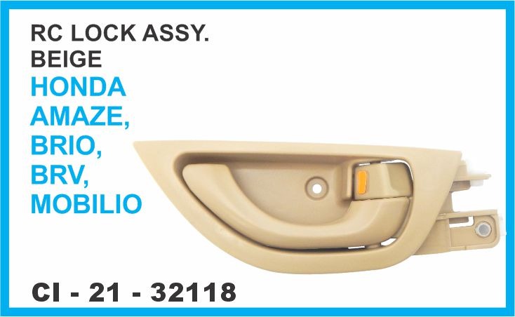 RC LOCK ASSY BEIGE AMAZE, BRIO, BRV, MOBILIO LH