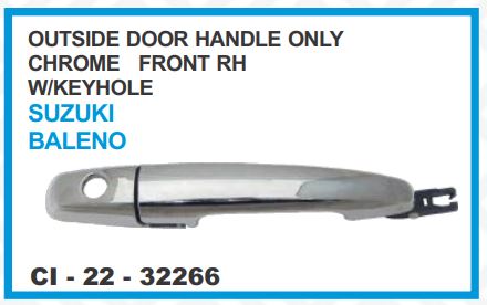 O.H.BALENO N/M,FRONX W/O BASE W/HOLE CP FRONT RIGHT