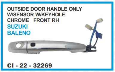 O.H.BALENO N/M,FRONX W/SENSOR W/HOLE CP FRONT RIGHT