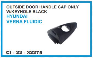 O.H. CAP ONLY W/KEY HOLE V.FLUIDIC BLK FRONT RIGHT
