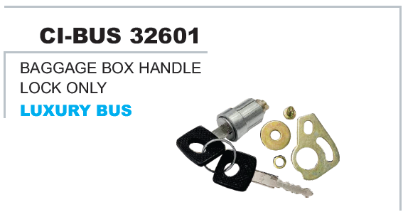 BAGGAGE BOX HANDLE (LOCK ONLY)LUXURY BUS