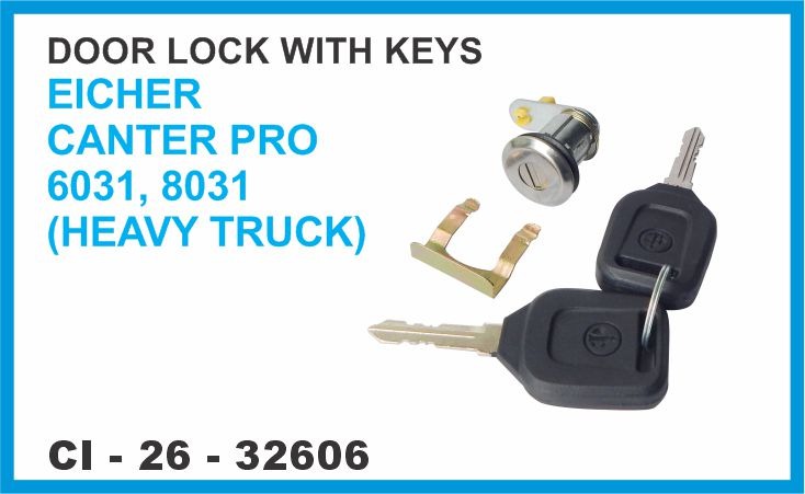 D.LOCK W/KEY CANTER PRO 3015,3019,3018,8055TT LH