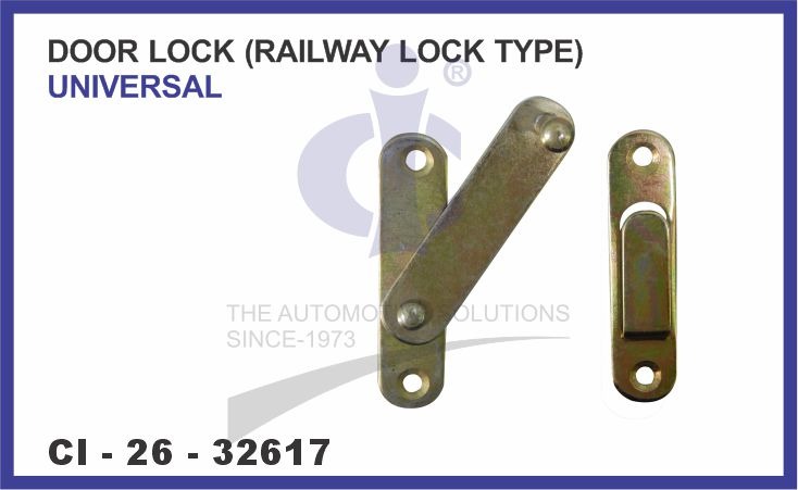 DOOR LOCK (RAILWAY LOCK) UNIVERSAL (SET OF 2PCS)