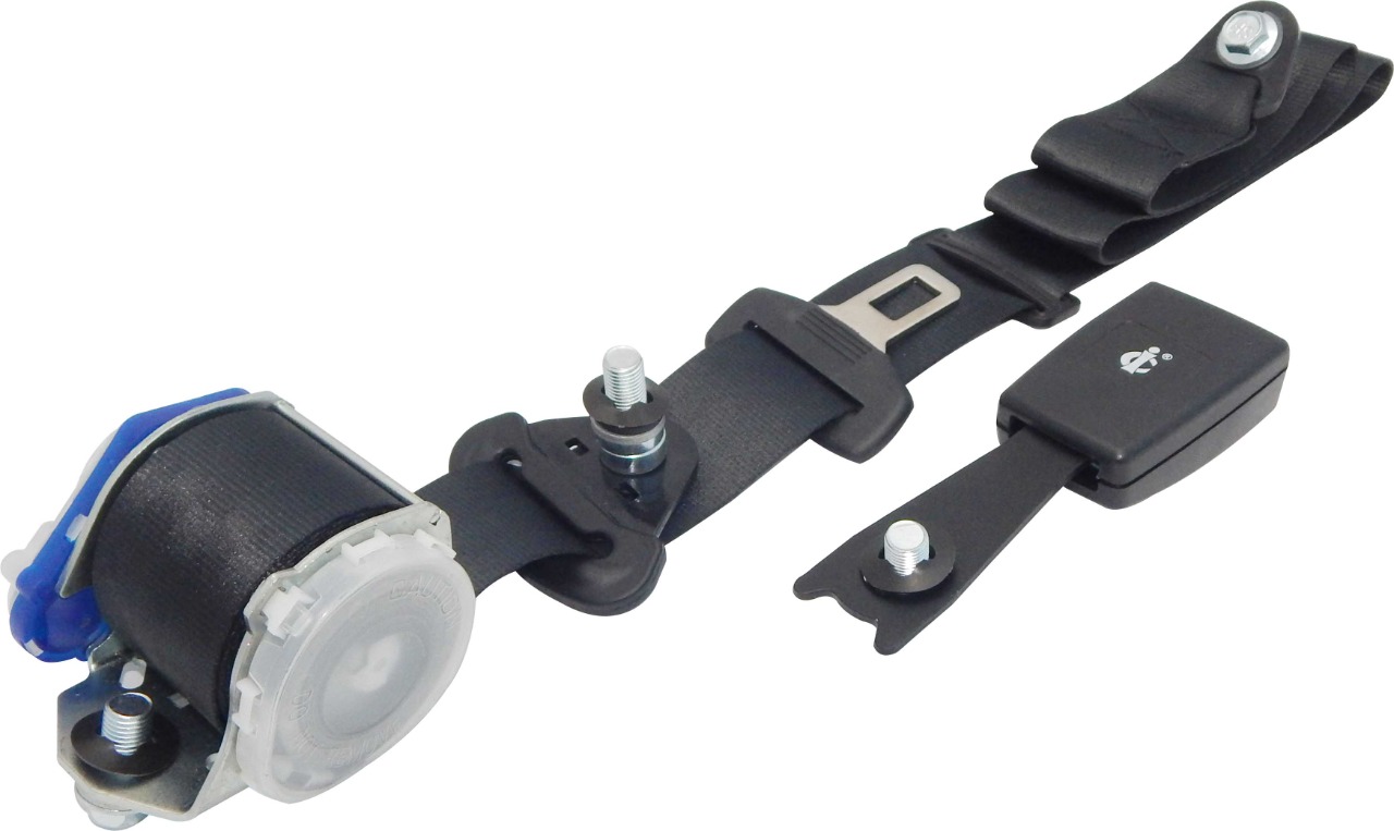 RETRACTABLE SEAT BELT EECO BLACK LH
