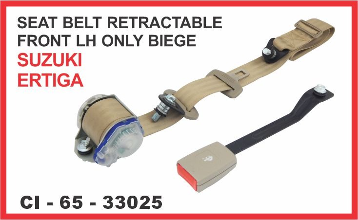 RETRACTABLE SEAT BELT ERTIGA BEIGE FT-LH