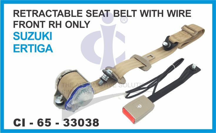 RETRACTABLE SEAT BELT ERTIGA W/WIRE BEIGE FT-RH
