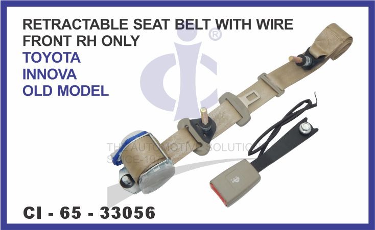 RETRACTABLE SEAT BELT INNOVA T-1 W/WIRE FT-RH