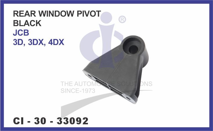 REAR WINODW PIVOT BLACK JCB,3D,3DX,4DX