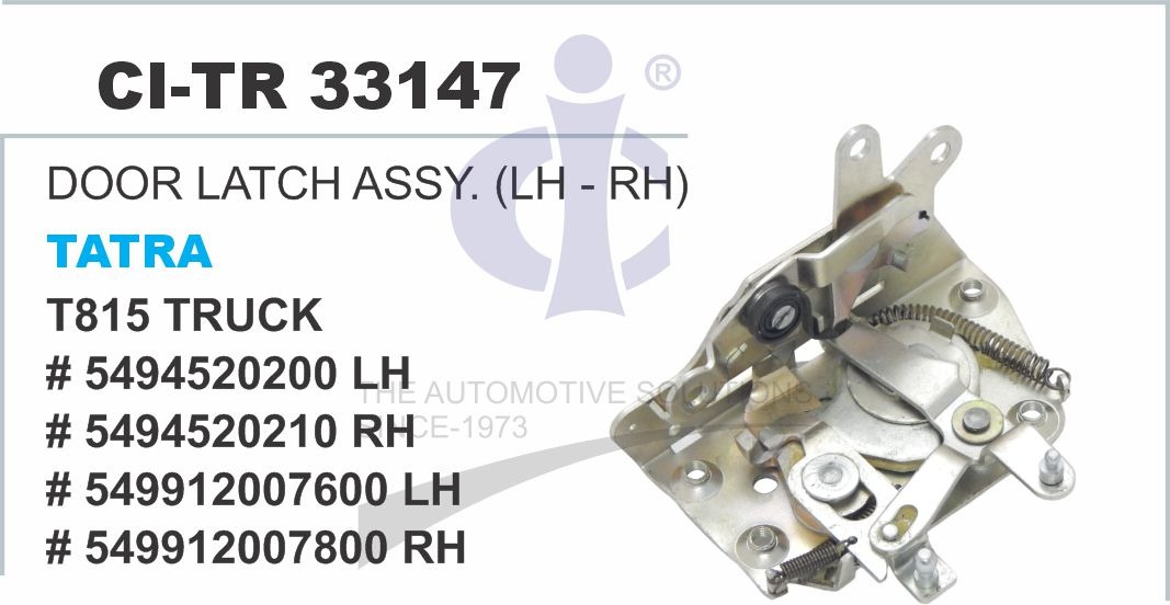 DOOR LATCH ASSY TATRA 815