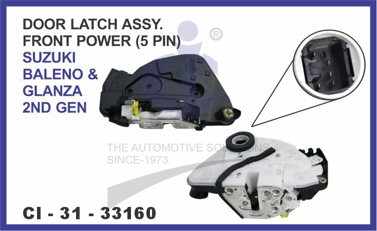 DOOR LATCH ASSY FRONT POWER (5 PIN) SUZUKI BALENOLH